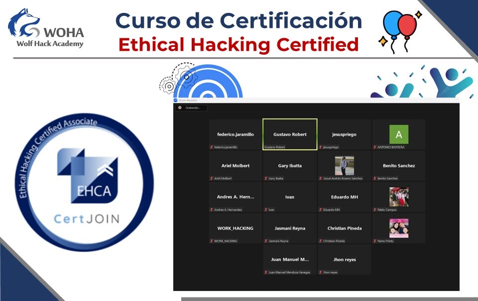 Evidencia visual de Ethical Hacking Certified